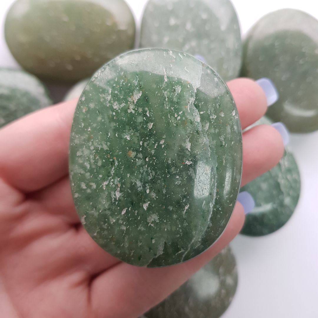 Green Aventurine - Palm Stone - 5cm Green Aventurine - Palm Stone - 5cm